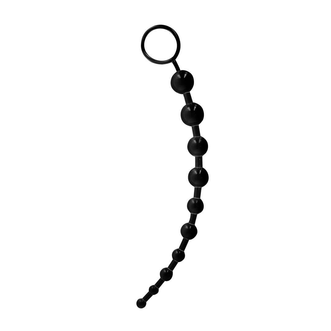 Analkette Schwarz 30 x Ø 2,3 cm