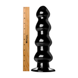 Dildo Rakete vierstufig Schwarz 10,1 cm