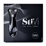 Partner-Vibrator StiVi Schwarz 17 cm