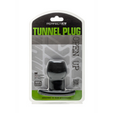 Analplug Tunnel hohl Schwarz 8,3 x Ø 2,5 cm