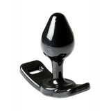 Analplug Master Small Schwarz 7,5 x Ø 3,5 cm