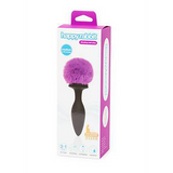 Vibro-Analplug mit Akku Violett 12 cm