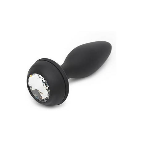Vibro-Analplug mit Akku Violett 12 cm