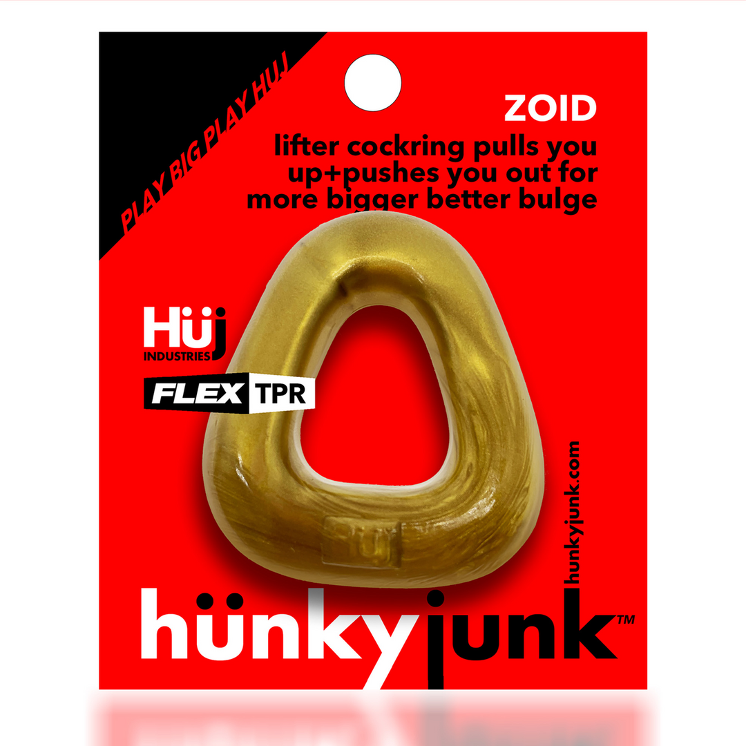 Penisring Zoid trapezförmig Gold 5,7 cm