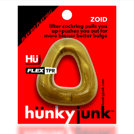 Penisring Zoid trapezförmig Gold 5,7 cm
