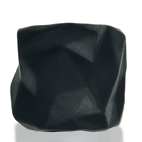 Hodenring Fraktal taktil Schwarz 5 cm