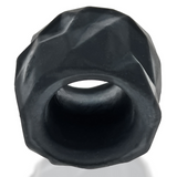Hodenring Fraktal taktil Schwarz 5 cm