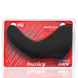 Vibrator Buzzfuck Penis-Sling mit Dammstimulation Durchsichtig 13 cm