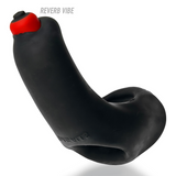 Vibrator Buzzfuck Penis-Sling mit Dammstimulation Durchsichtig 13 cm