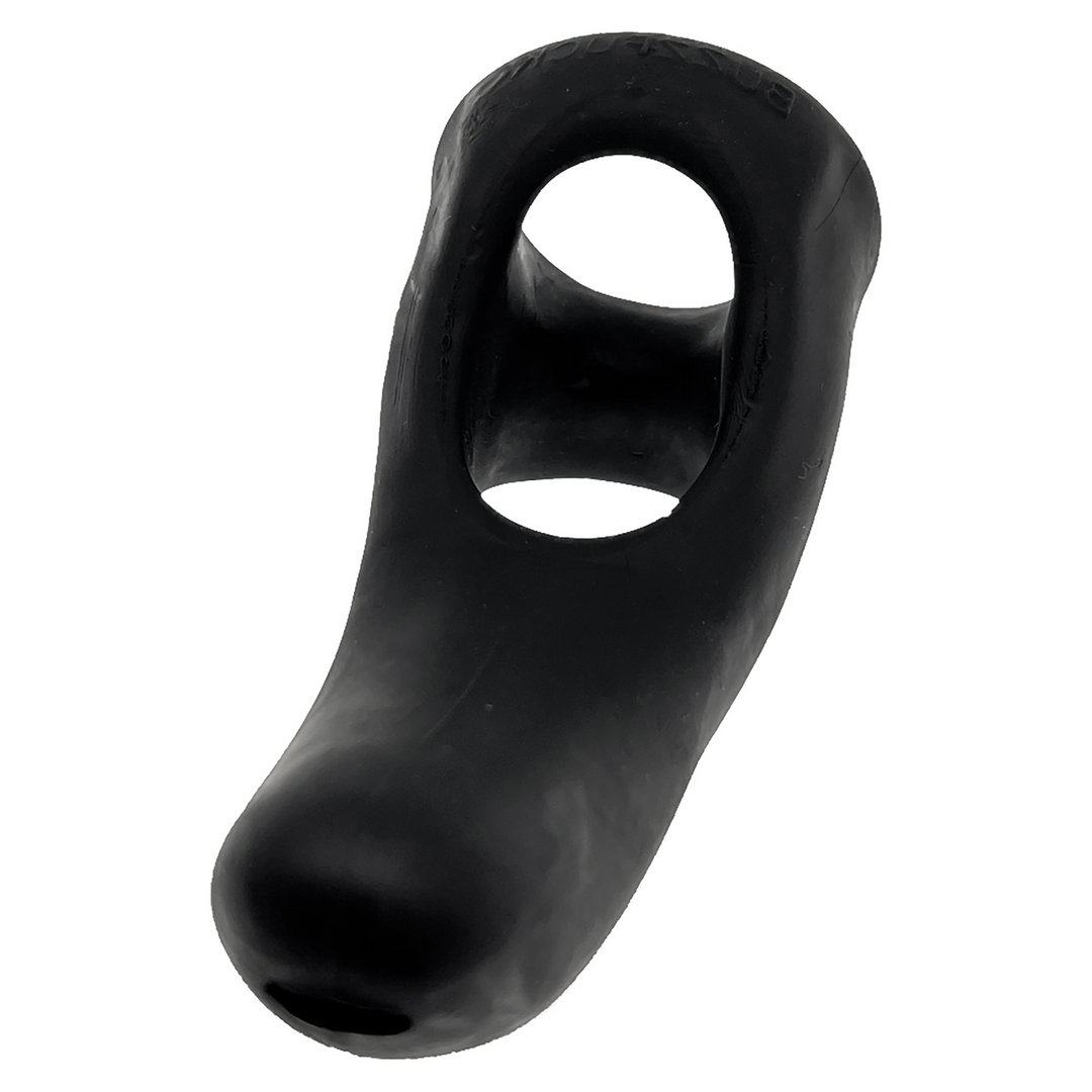 Vibrator Buzzfuck Penis-Sling mit Dammstimulation Durchsichtig 13 cm