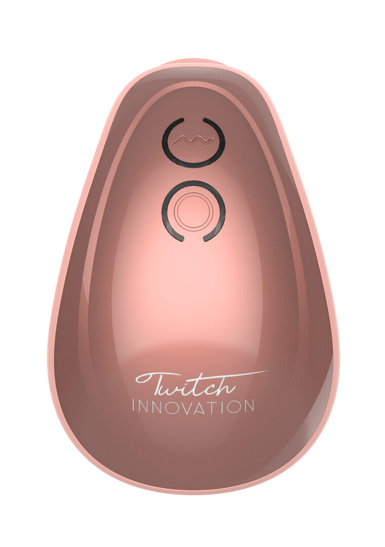 Auflegevibrator Innovation Twitch freihändig Roségold 10,5 x 4,5 cm – Ansicht 5