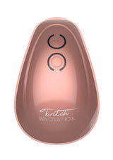 Auflegevibrator Innovation Twitch freihändig Roségold 10,5 x 4,5 cm – Ansicht 5