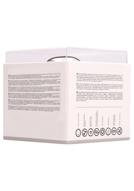 Auflegevibrator Innovation Twitch freihändig Silber 10,5 x 4,5 cm – Ansicht 3