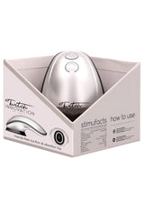 Auflegevibrator Innovation Twitch freihändig Silber 10,5 x 4,5 cm – Ansicht 4