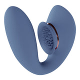 Auflegevibrator Innovation Twitch 3 mit Zunge und Einführteil Blau und Grau 10,5 x 3,3 cm – Ansicht 5