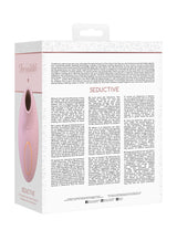 Auflegevibrator Irresistible Seductive mit Druckwellen Pink 8,8 x 2,5 cm – Ansicht 3