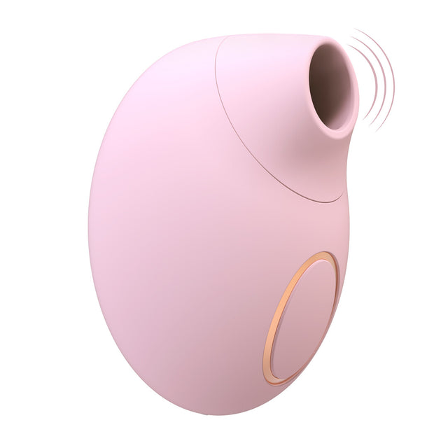 Auflegevibrator Irresistible Seductive mit Druckwellen Pink 8,8 x 2,5 cm