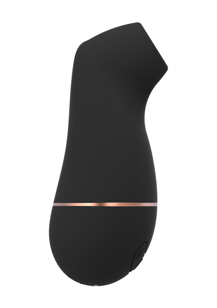 Auflegevibrator Irresistible Kissable mit Saugfunktion Schwarz 11 x 2 cm – Ansicht 5