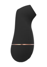Auflegevibrator Irresistible Kissable mit Saugfunktion Schwarz 11 x 2 cm – Ansicht 5