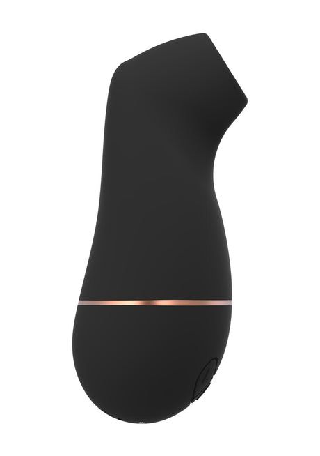 Auflegevibrator Irresistible Kissable mit Saugfunktion Schwarz 11 x 2 cm – Ansicht 5