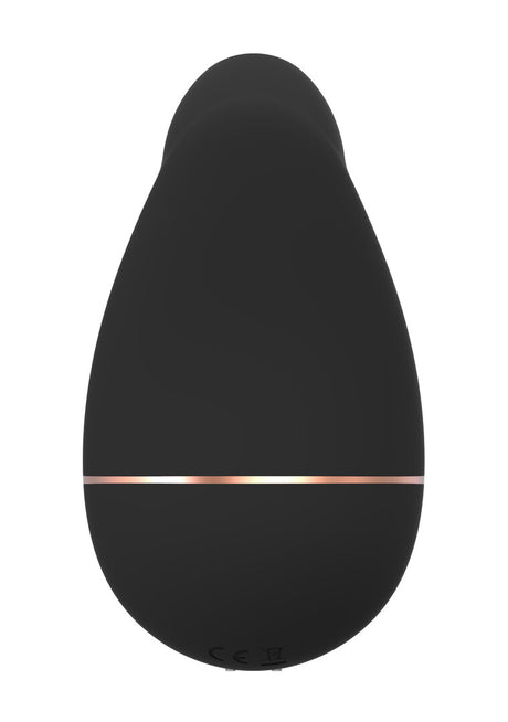 Auflegevibrator Irresistible Kissable mit Saugfunktion Schwarz 11 x 2 cm – Ansicht 6