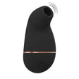Auflegevibrator Irresistible Kissable mit Saugfunktion Schwarz 11 x 2 cm
