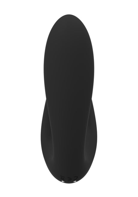 Vibrator Irresistible Desirable biegbar mit Druckwellen Schwarz 12,5 x 3,5 cm – Ansicht 4