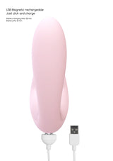 Vibrator Irresistible Desirable biegbar mit Druckwellen Pink 12,5 x 3,5 cm – Ansicht 6