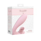 Vibrator Irresistible Desirable biegbar mit Druckwellen Pink 12,5 x 3,5 cm – Ansicht 2
