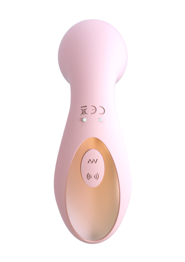 Vibrator Irresistible Desirable biegbar mit Druckwellen Pink 12,5 x 3,5 cm – Ansicht 5