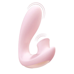 Vibrator Irresistible Desirable biegbar mit Druckwellen Pink 12,5 x 3,5 cm
