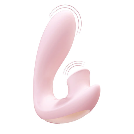 Vibrator Irresistible Desirable biegbar mit Druckwellen Pink 12,5 x 3,5 cm