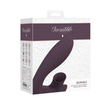 Vibrator Irresistible Desirable biegbar mit Druckwellen Lila 12,5 x 3,5 cm – Ansicht 2
