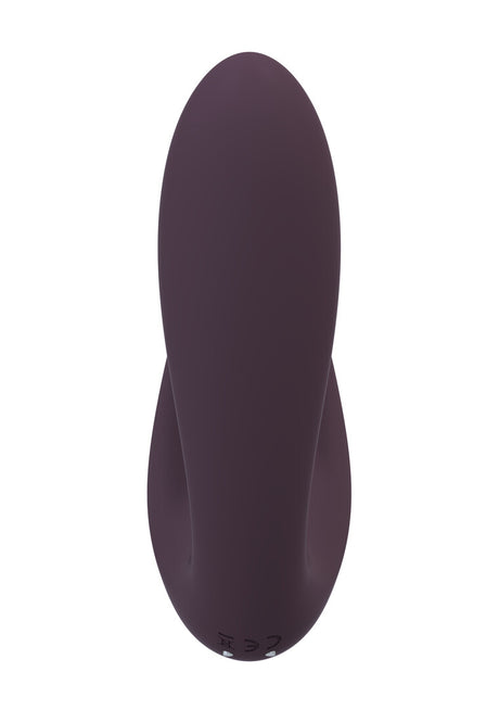 Vibrator Irresistible Desirable biegbar mit Druckwellen Lila 12,5 x 3,5 cm – Ansicht 4