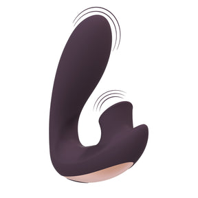 Vibrator Irresistible Desirable biegbar mit Druckwellen Lila 12,5 x 3,5 cm