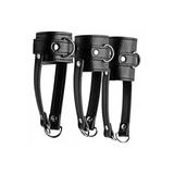 Ballstretcher-Trainingsset 3-teilig Schwarz 9,4 x Ø 3,8 cm