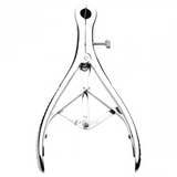 Anal-Spekulum Silber 8,9 cm
