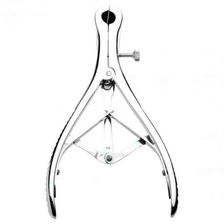 Anal-Spekulum Silber 8,9 cm