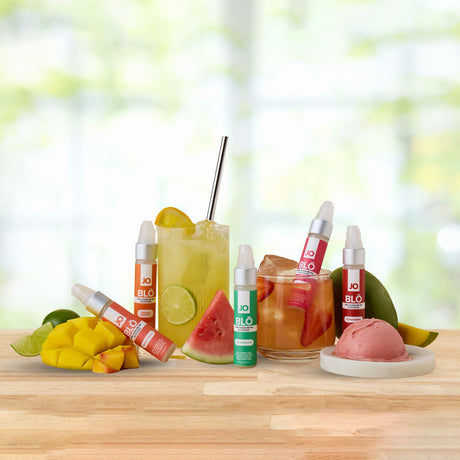 Gleitgel JO Blo Mango Pfirsich für Oralsex 30 ml – Ansicht 3
