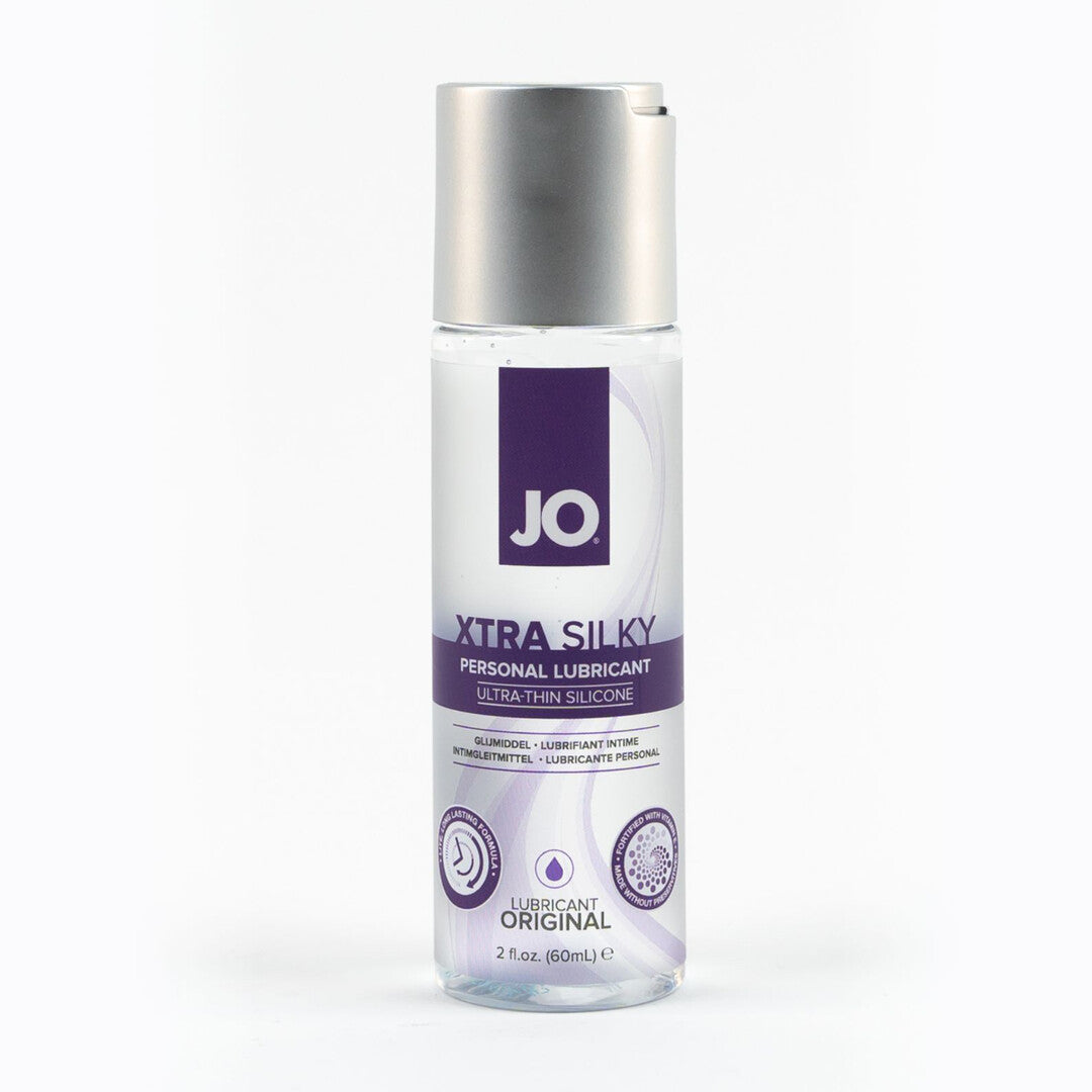 Gleitgel JO Xtra Silky dünnflüssig auf Silikonbasis 60 ml