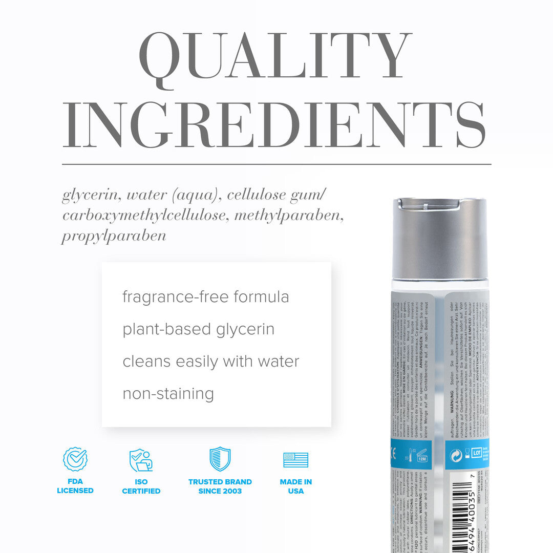 Gleitgel JO H2O Original auf Wasserbasis 120 ml – Ansicht 3