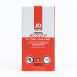 Stimulationsgel JO Warm und Buzzy für die Klitoris 10 ml