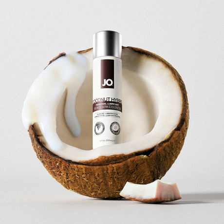 Gleitgel JO Kokosnuss Hybrid mit Kokosöl 60 ml – Ansicht 2