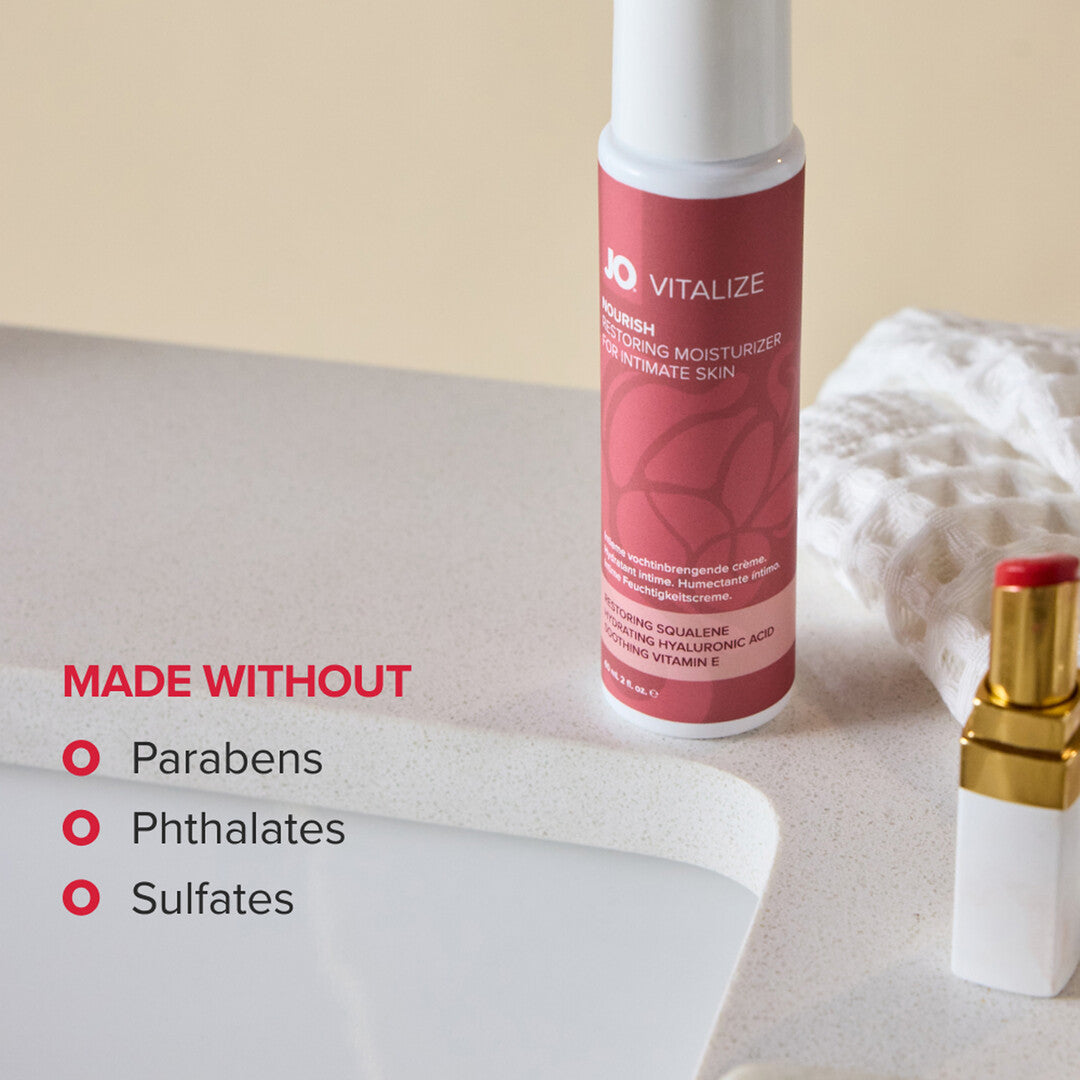 Intimcreme JO Vitalize Nourish mit Hyaluron 60 ml – Ansicht 2