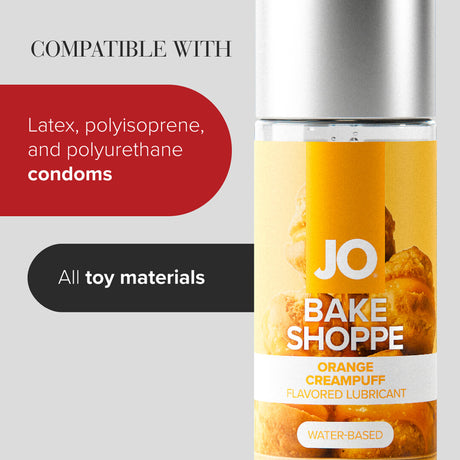 Gleitgel JO Bake Shoppe Orange Creampuff mit Geschmack 60 ml – Ansicht 2