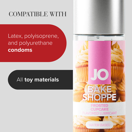 Gleitgel JO Bake Shoppe Frosted Cupcake mit Geschmack 60 ml – Ansicht 2