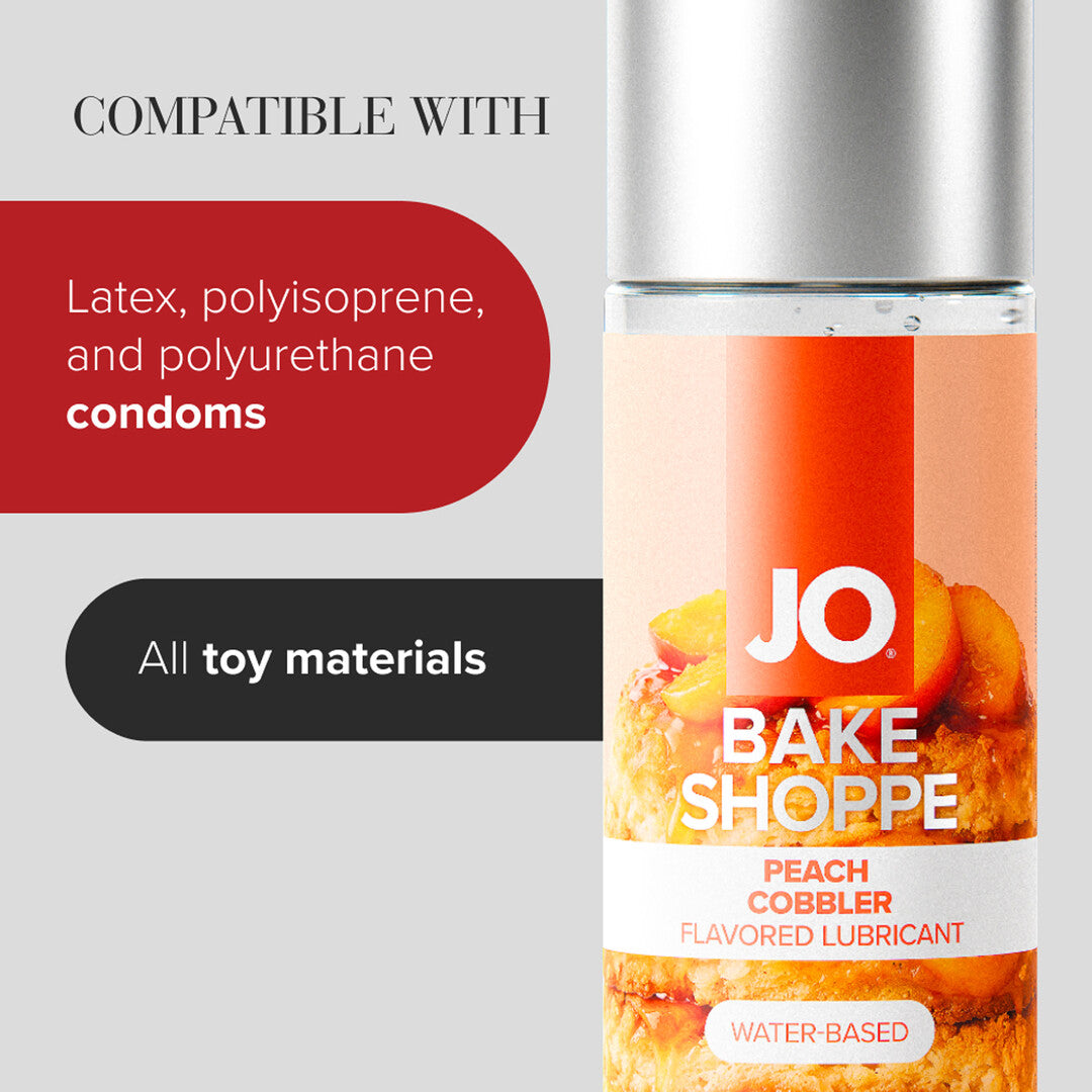 Gleitgel JO Bake Shoppe Pfirsich-Cobbler mit Geschmack 60 ml – Ansicht 2