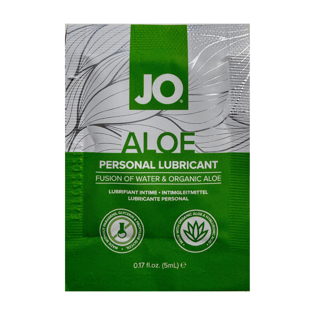 Gleitgel JO Aloe mit Aloe Vera und Hyaluron Sachet 5 ml