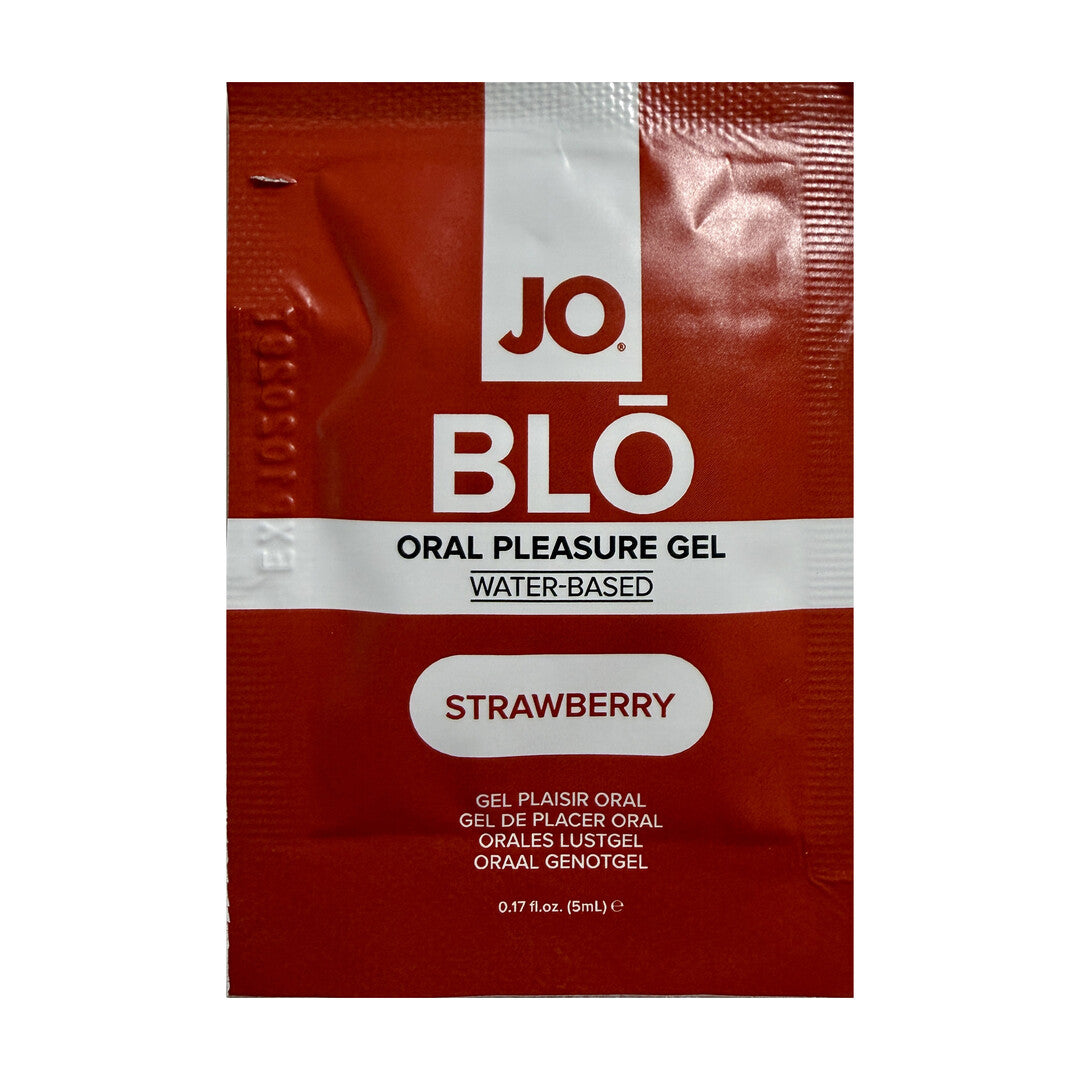 Gleitgel JO Blo Erdbeere für Oralsex Sachet 5 ml
