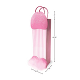 Geschenktasche Penis-Design Pink 14,8 cm